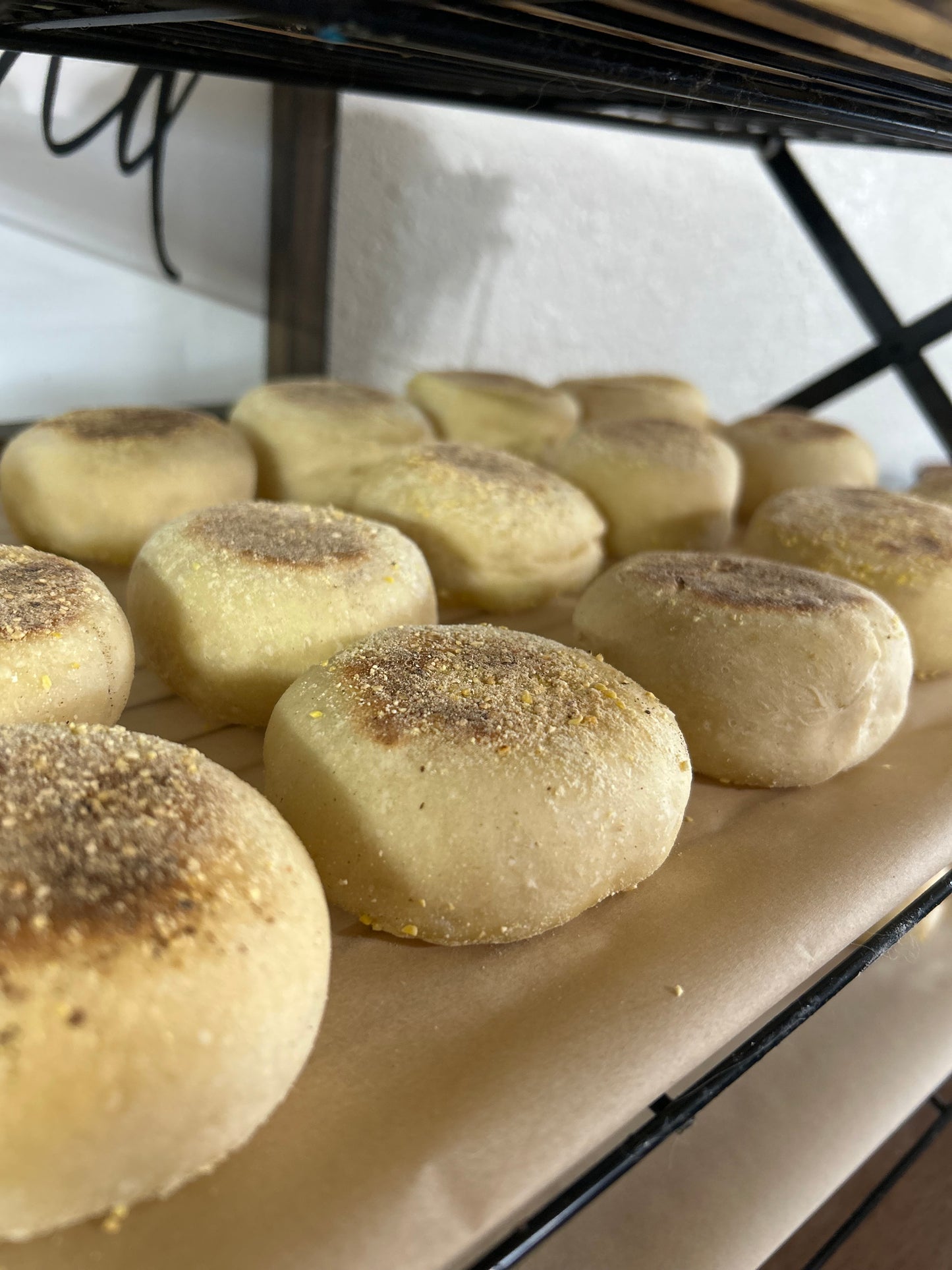 Sourdough English Muffins